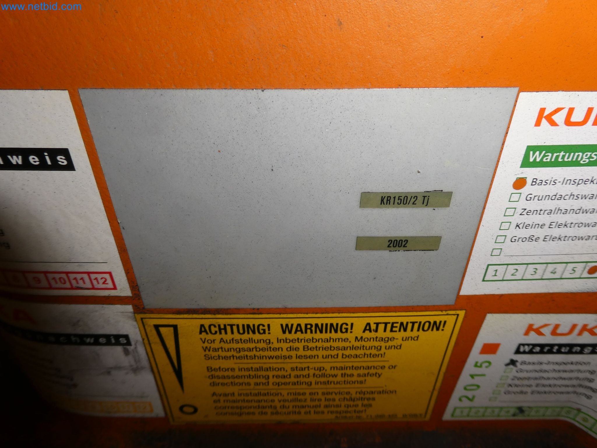 Robots, welding equipment and assembly accessories from the automotive industry-18