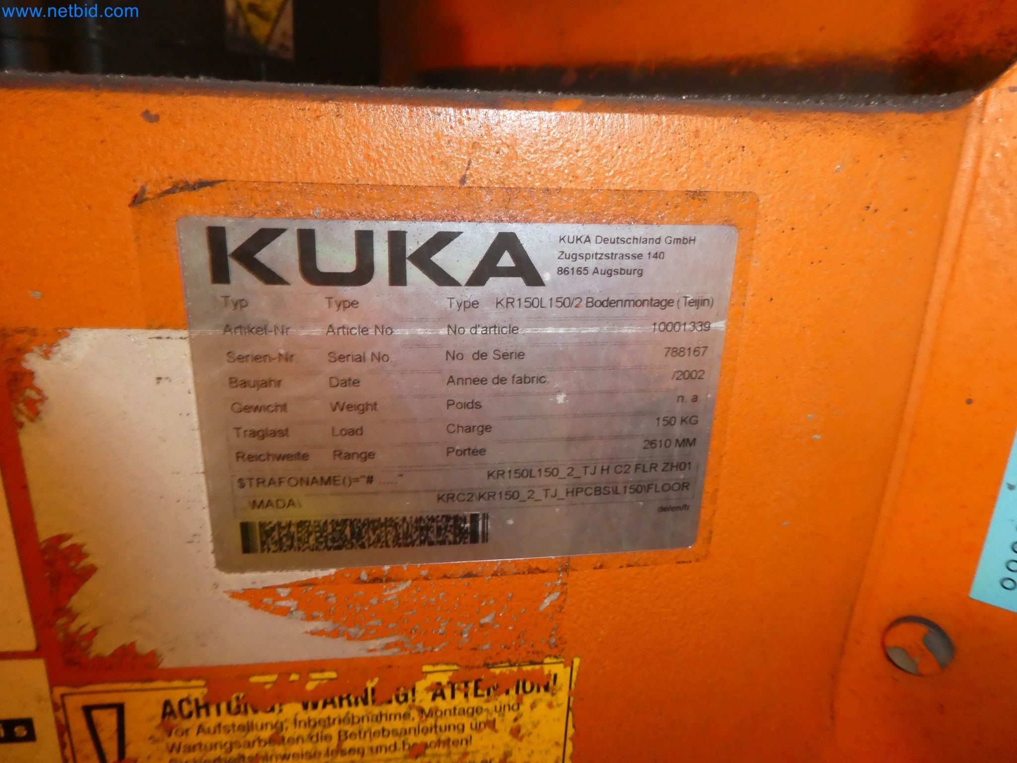 Robots, welding equipment and assembly accessories from the automotive industry-24