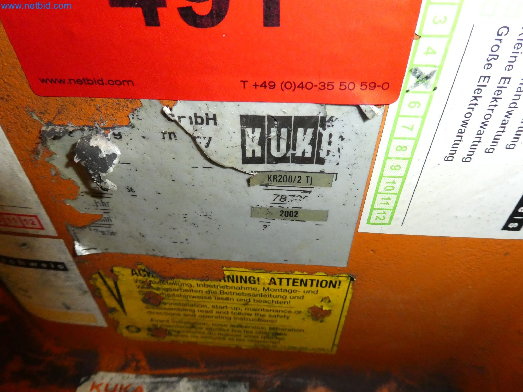 Robots, welding equipment and assembly accessories from the automotive industry-28