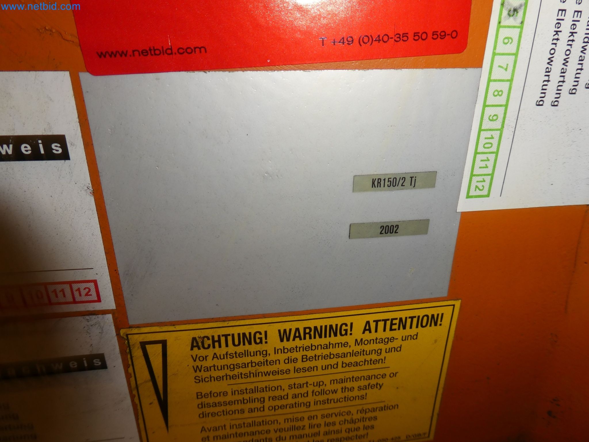 Robots, welding equipment and assembly accessories from the automotive industry-34