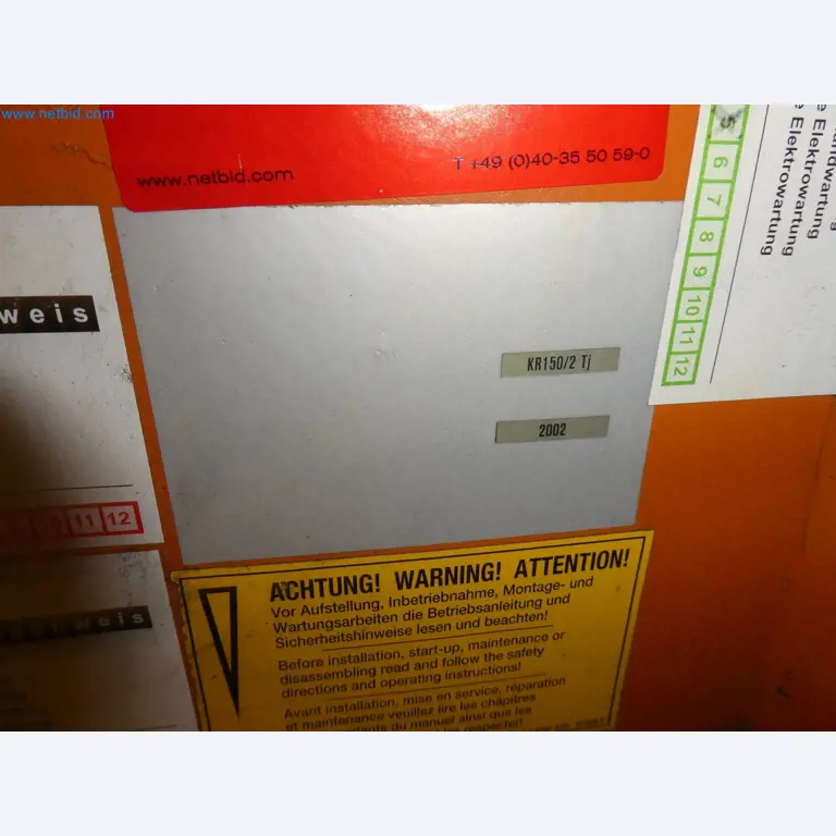 Robots, welding equipment and assembly accessories from the automotive industry-34