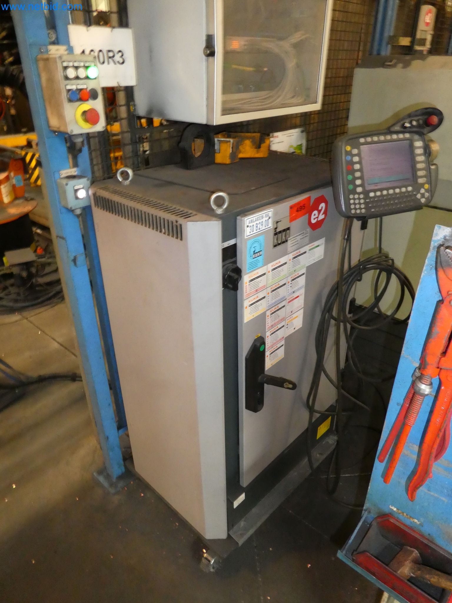 Robots, welding equipment and assembly accessories from the automotive industry-35