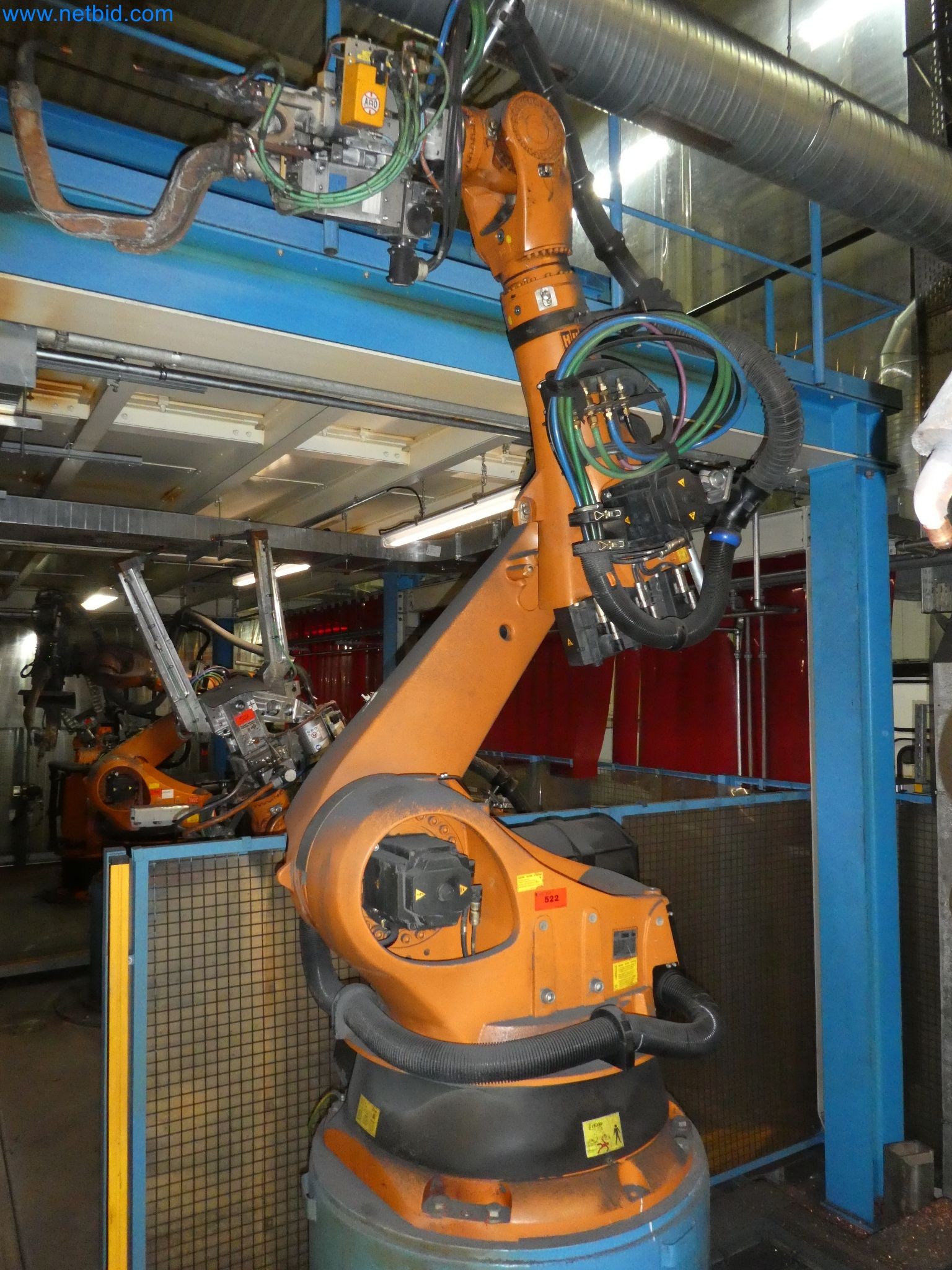 Robots, welding equipment and assembly accessories from the automotive industry-75