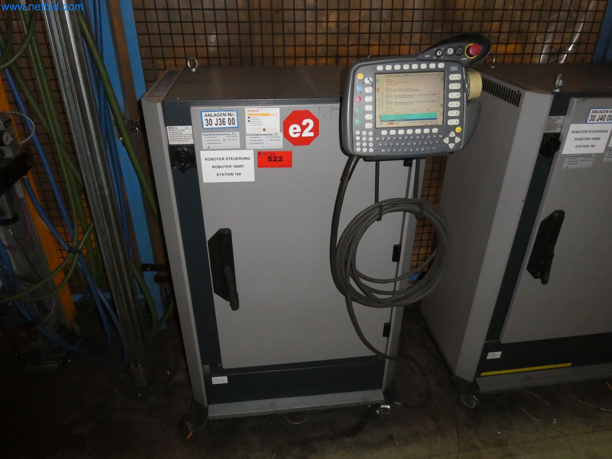 Robots, welding equipment and assembly accessories from the automotive industry-77