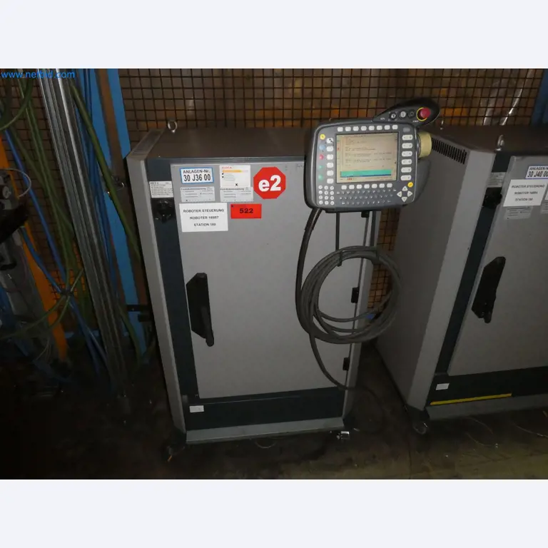 Robots, welding equipment and assembly accessories from the automotive industry-77