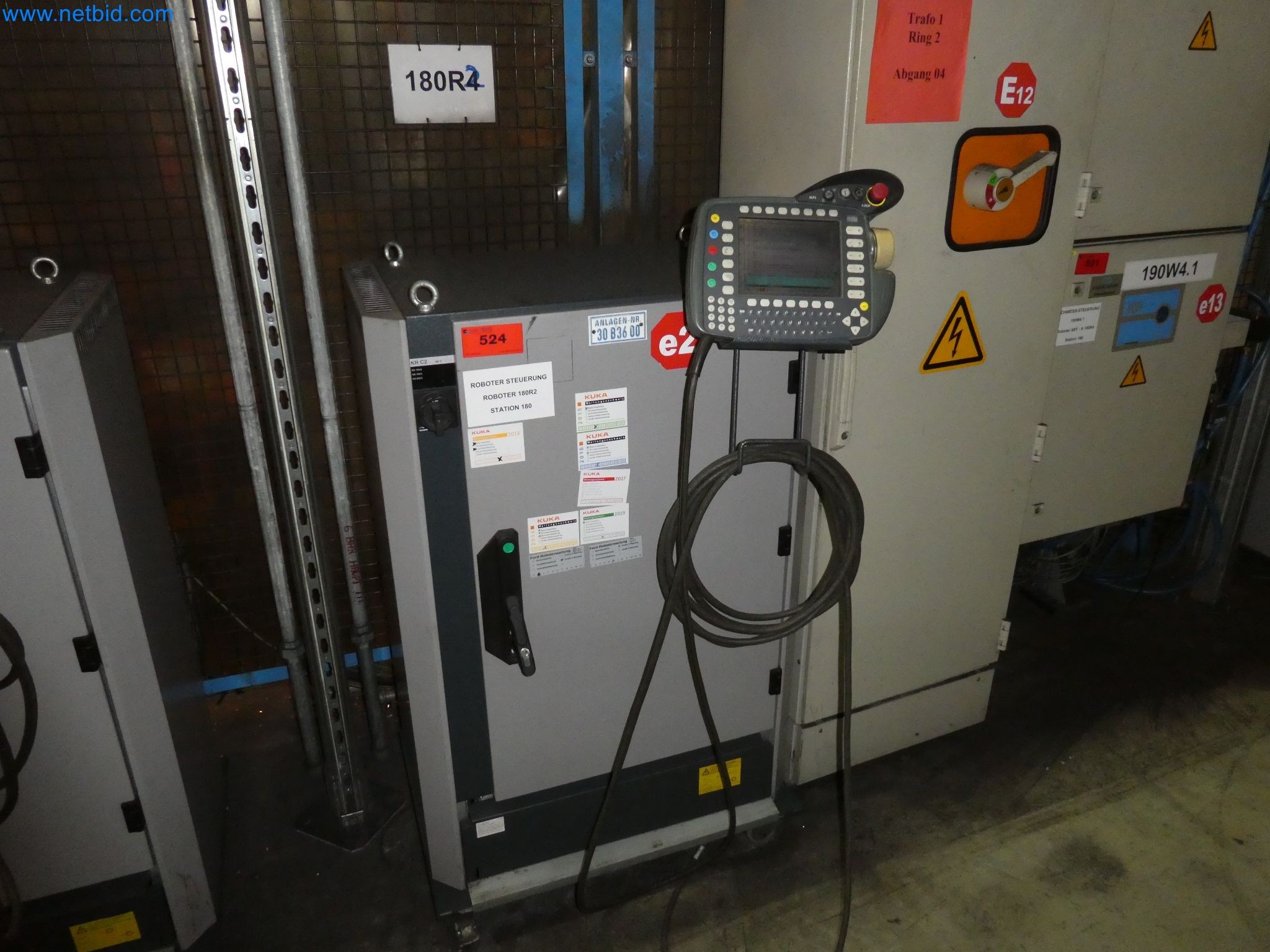 Robots, welding equipment and assembly accessories from the automotive industry-80