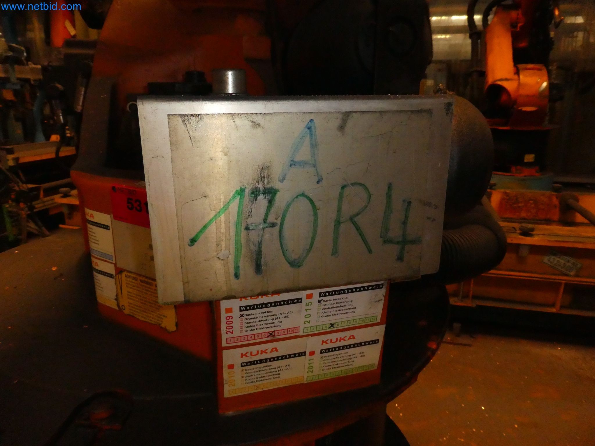 Robots, welding equipment and assembly accessories from the automotive industry-92