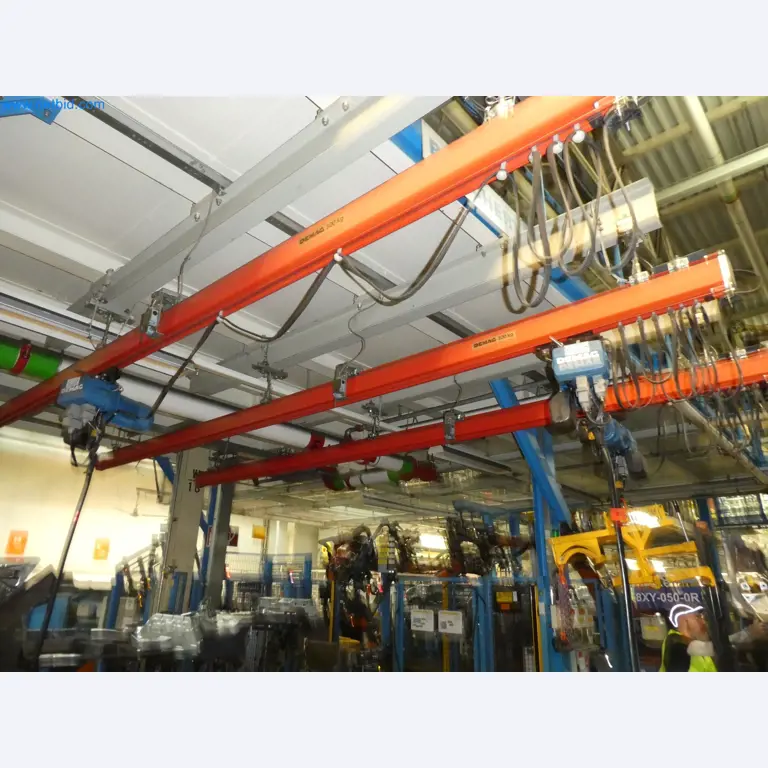 Robots, welding equipment and assembly accessories from the automotive industry-10