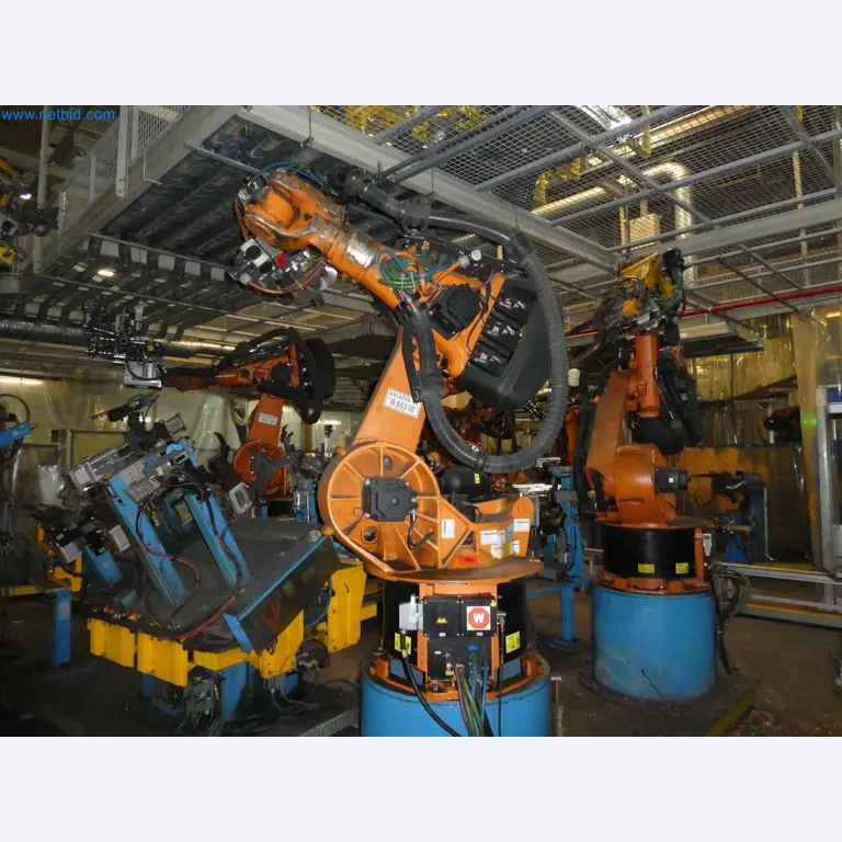 Robots, welding equipment and assembly accessories from the automotive industry-53
