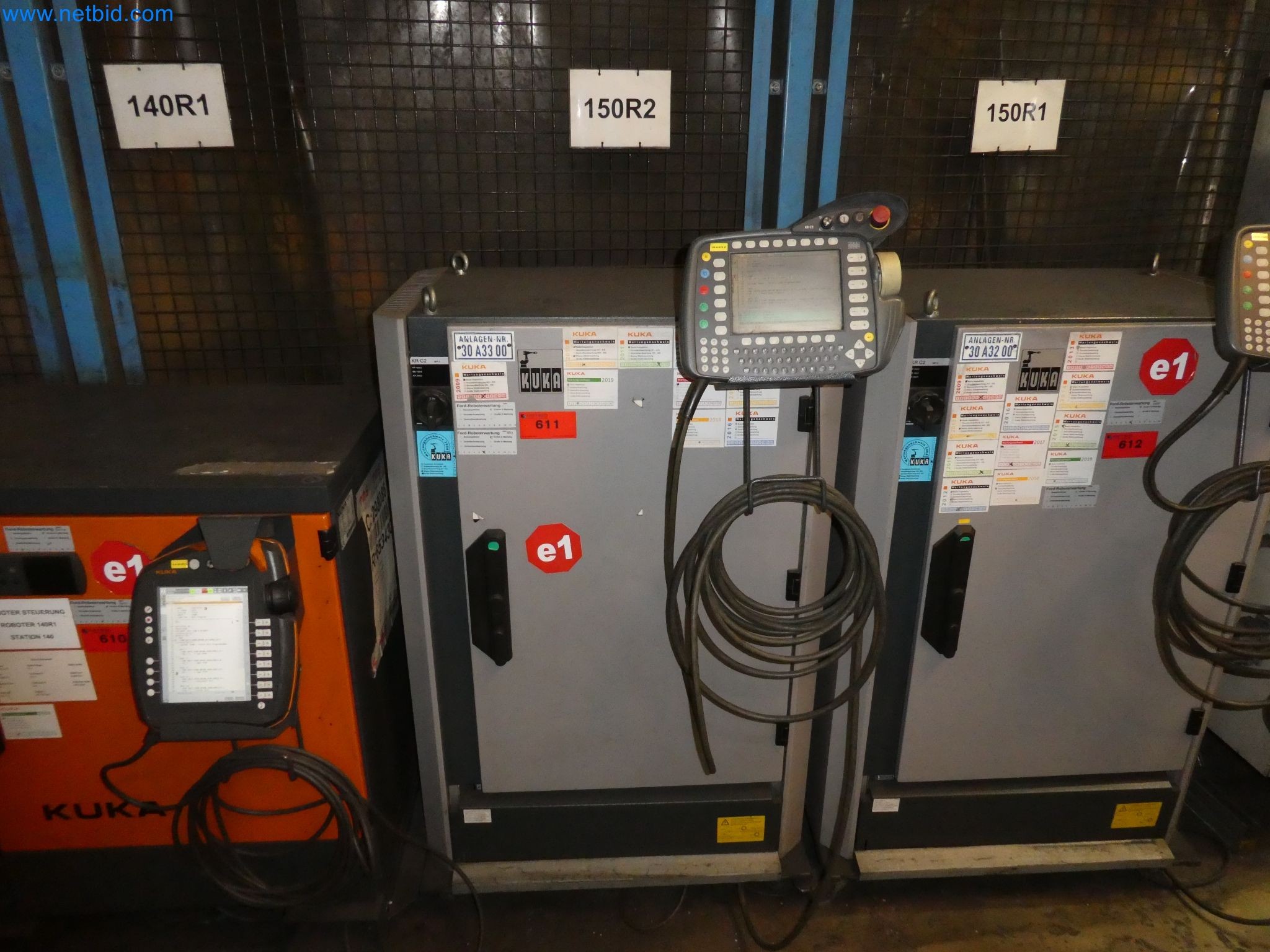 Robots, welding equipment and assembly accessories from the automotive industry-72