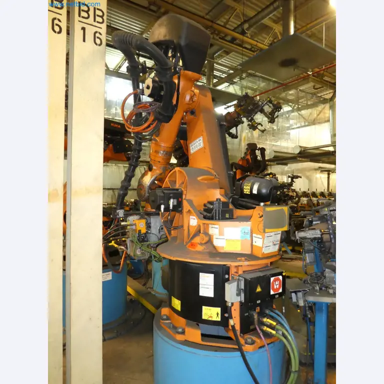 Robots, welding equipment and assembly accessories from the automotive industry-75