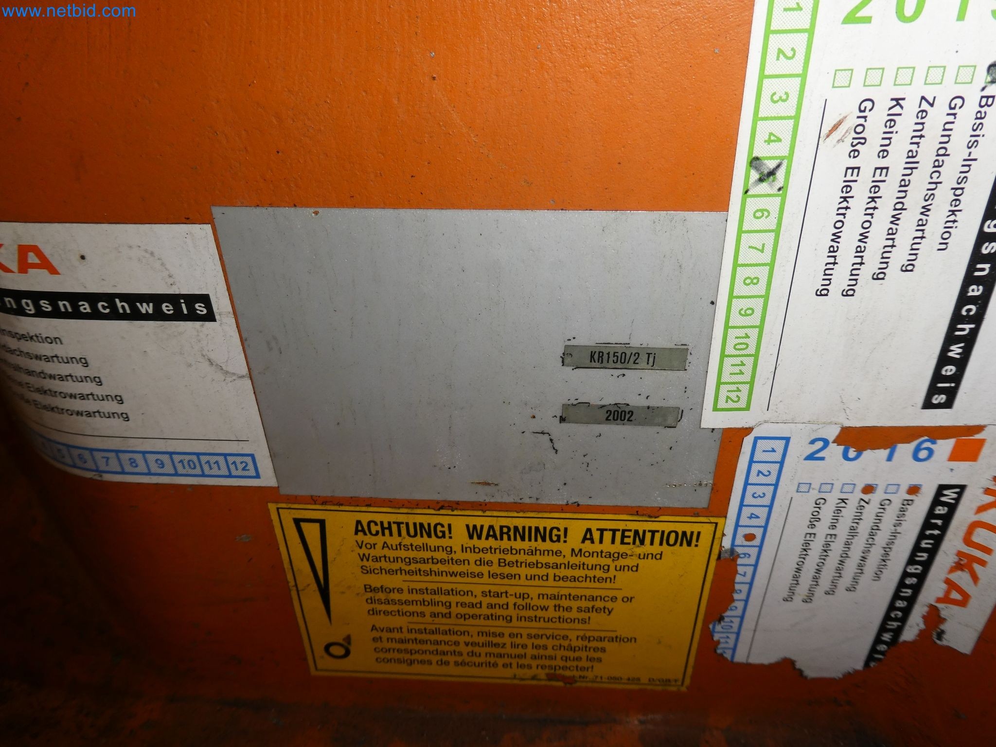 Robots, welding equipment and assembly accessories from the automotive industry-7