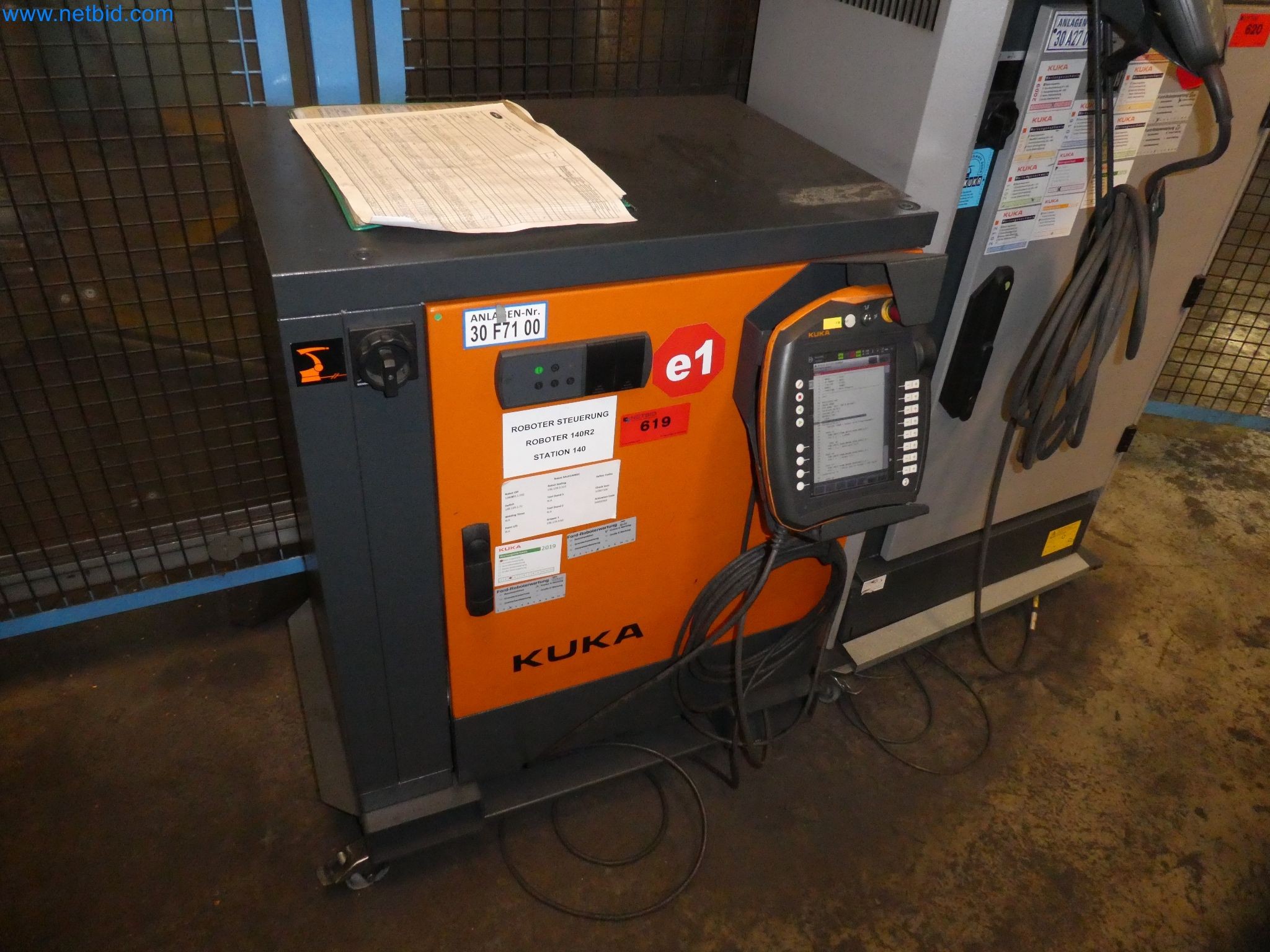 Robots, welding equipment and assembly accessories from the automotive industry-90