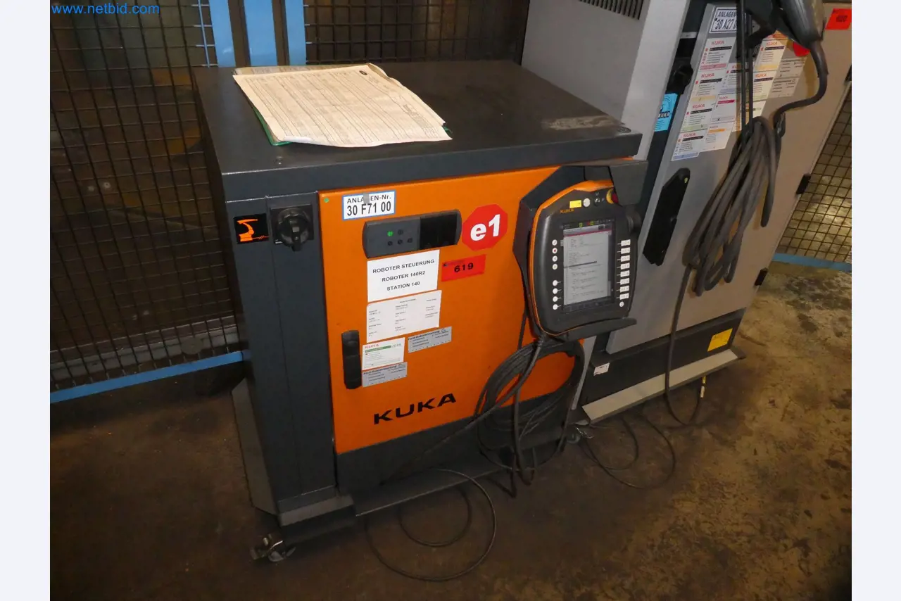 Robots, welding equipment and assembly accessories from the automotive industry-90