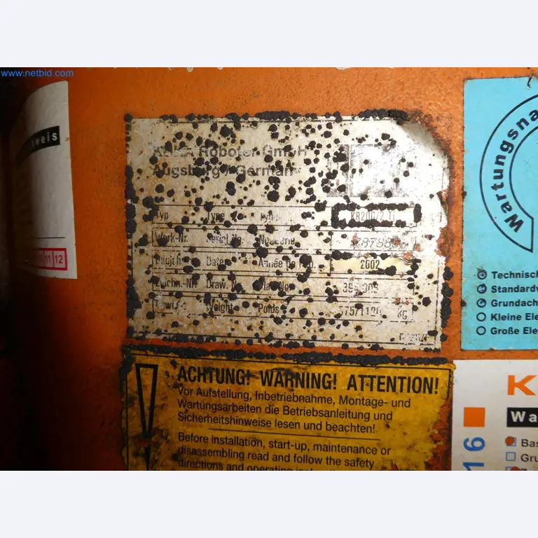 Robots, welding equipment and assembly accessories from the automotive industry-95