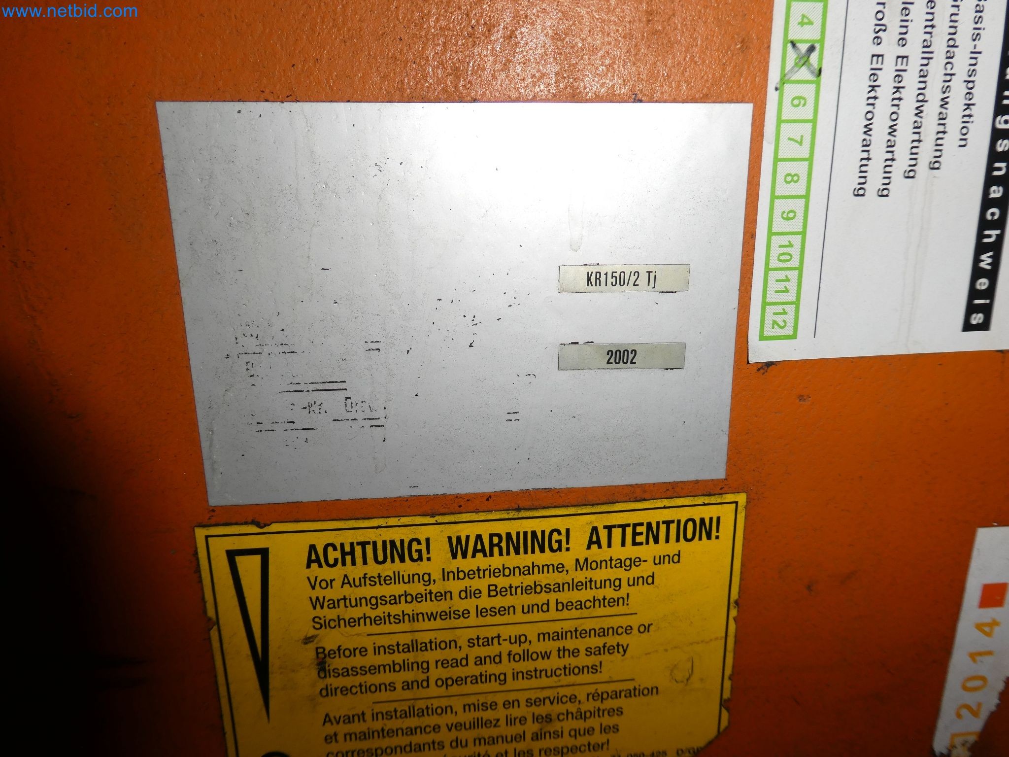 Robots, welding equipment and assembly accessories from the automotive industry-24