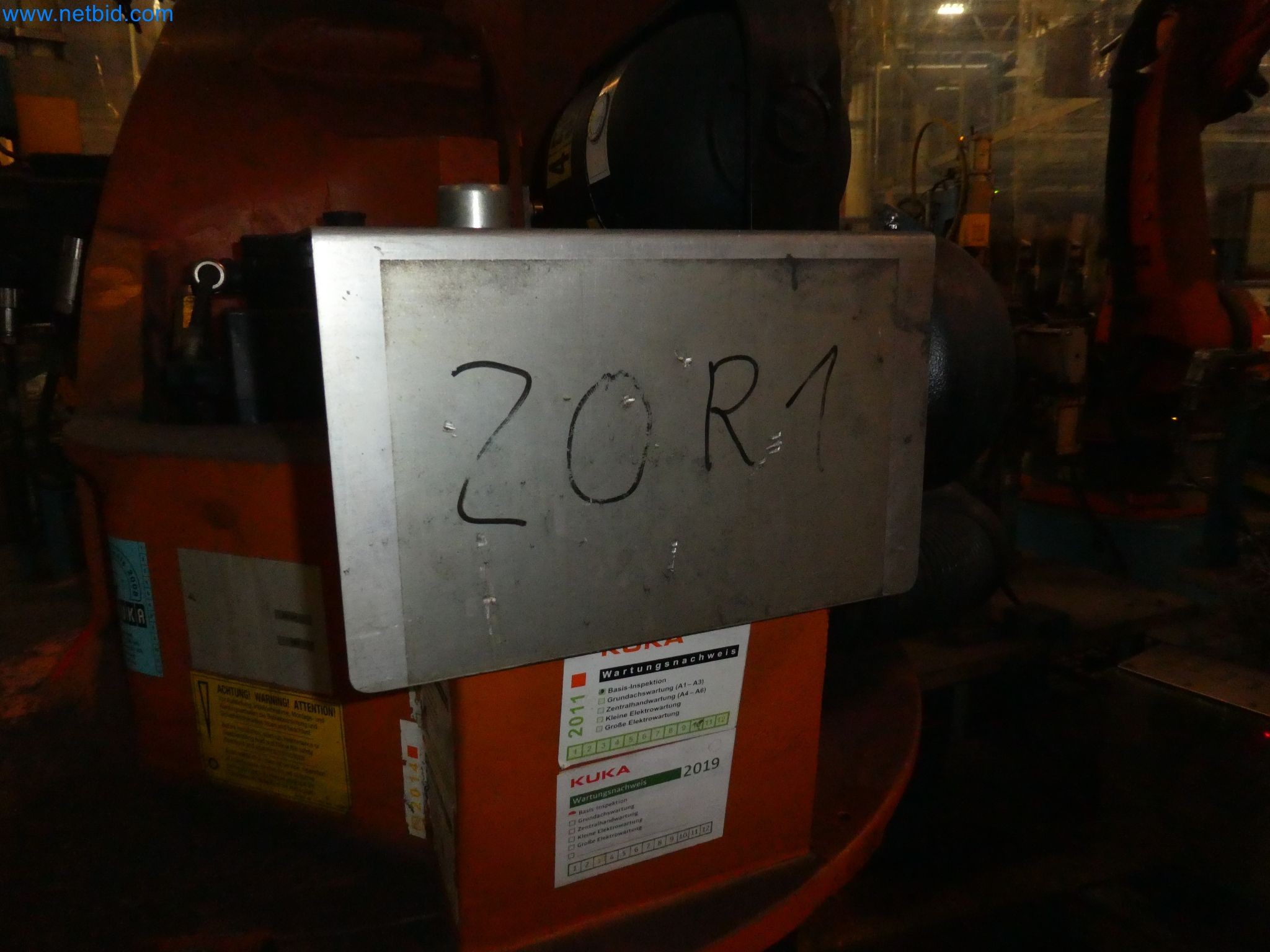 Robots, welding equipment and assembly accessories from the automotive industry-35