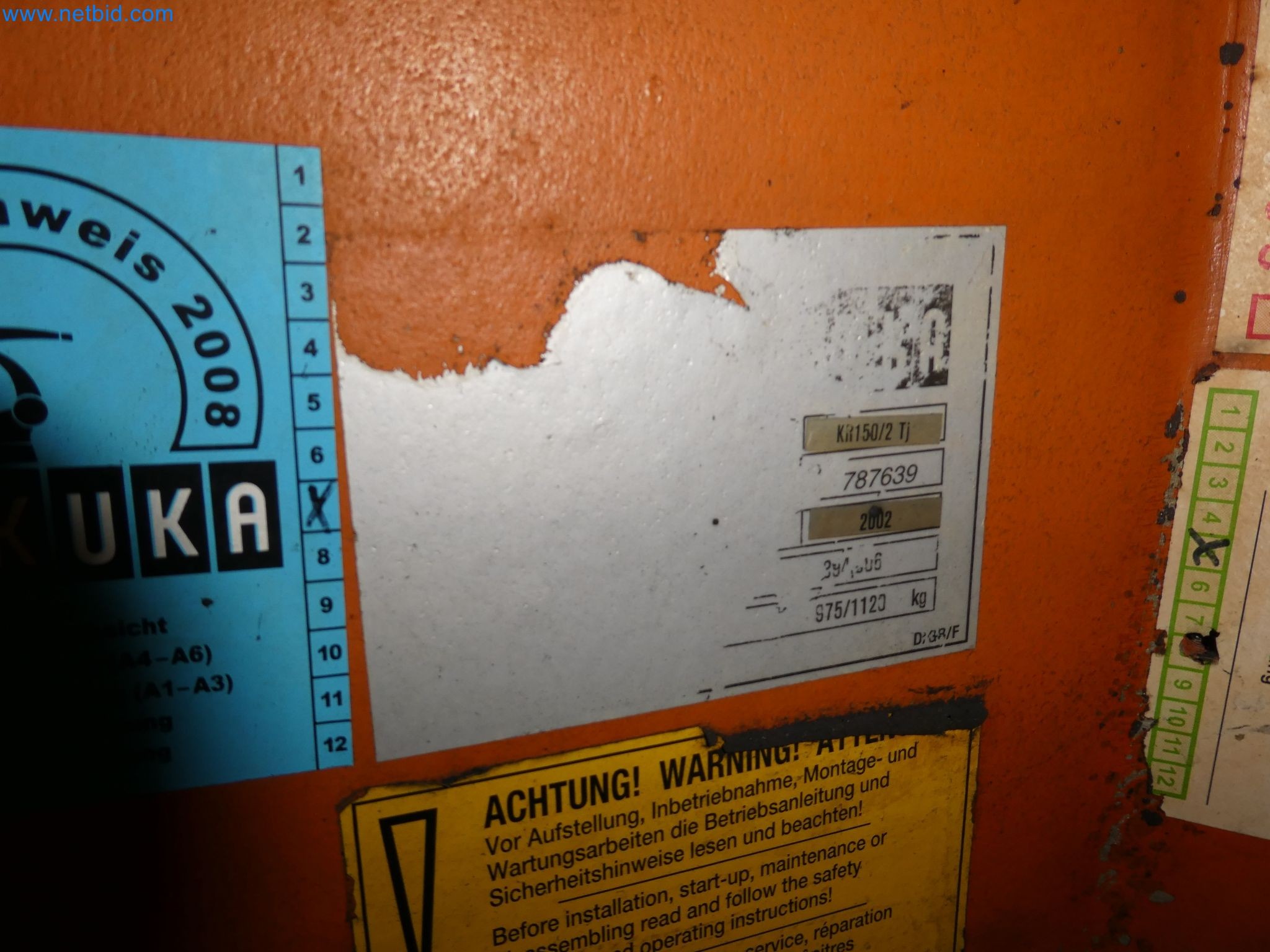 Robots, welding equipment and assembly accessories from the automotive industry-45