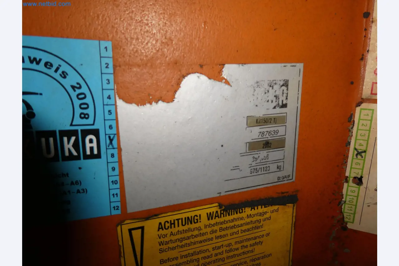 Robots, welding equipment and assembly accessories from the automotive industry-45