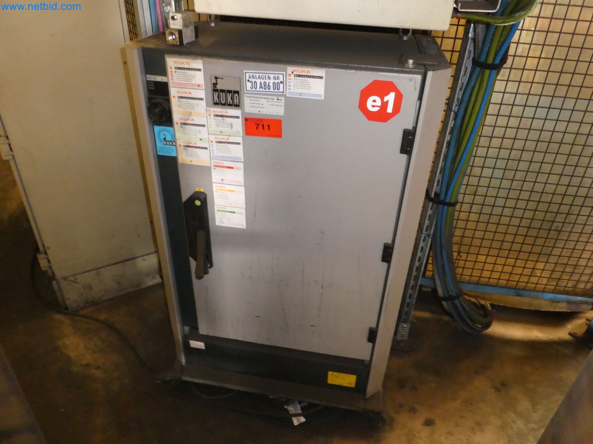 Robots, welding equipment and assembly accessories from the automotive industry-50