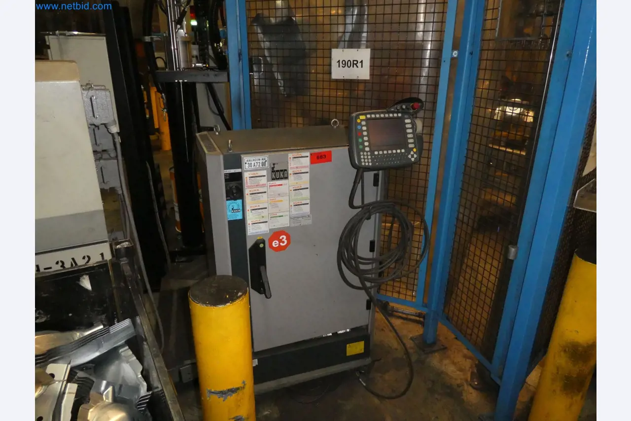 Robots, welding equipment and assembly accessories from the automotive industry-75