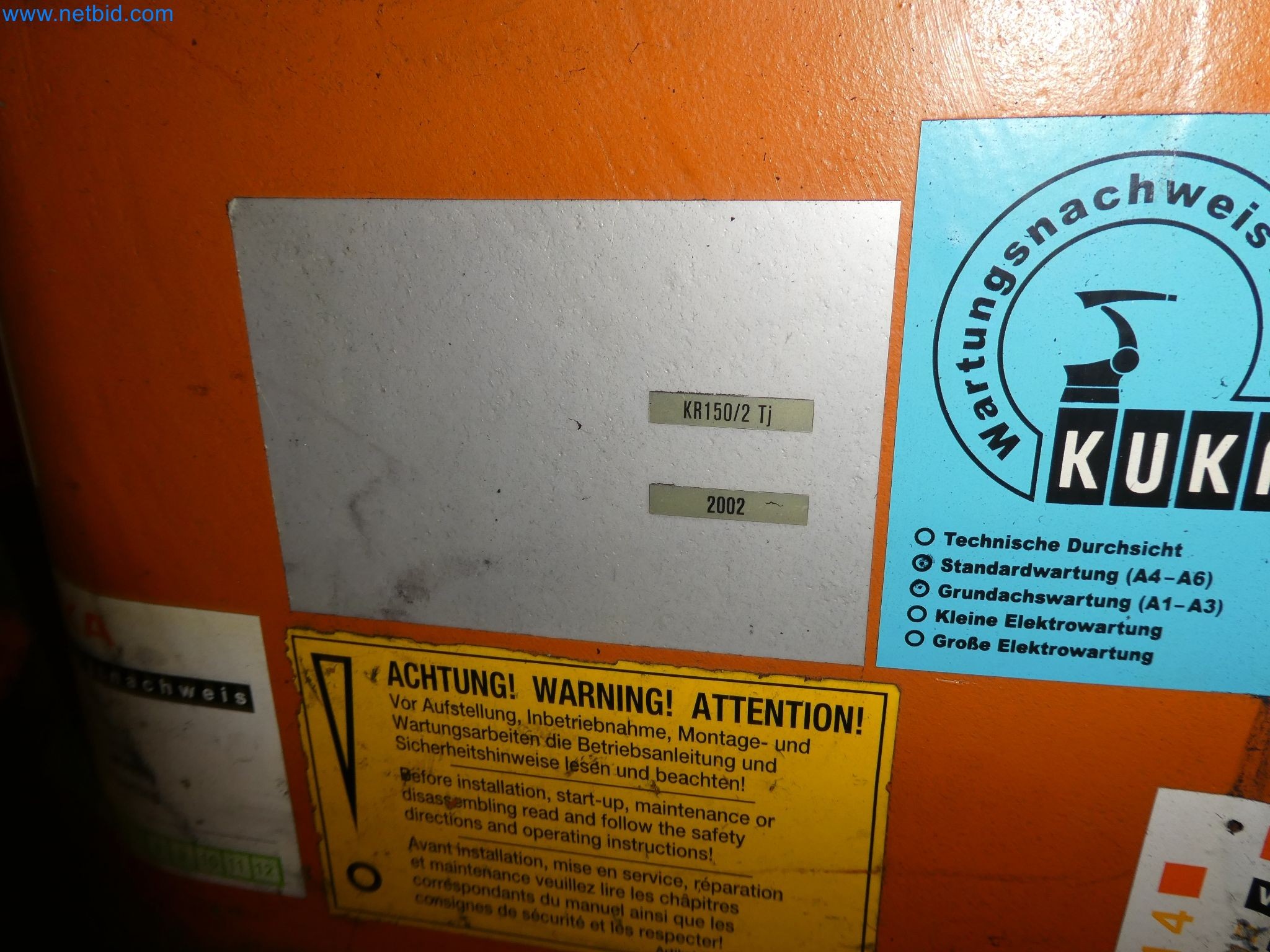 Robots, welding equipment and assembly accessories from the automotive industry-86