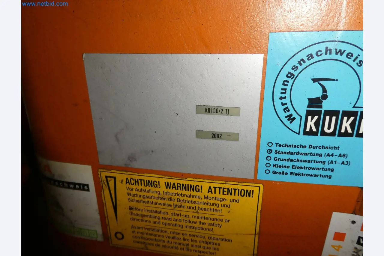 Robots, welding equipment and assembly accessories from the automotive industry-86