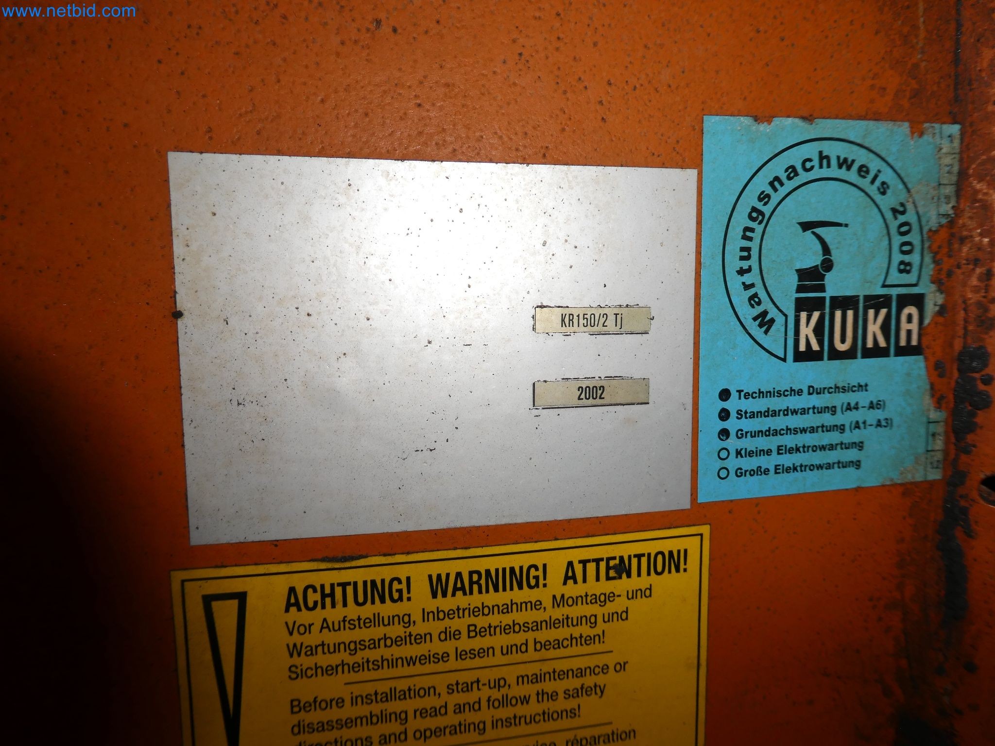 Robots, welding equipment and assembly accessories from the automotive industry-8