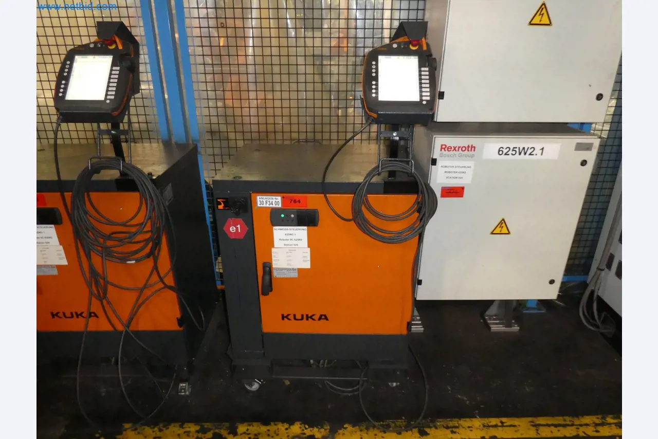 Robots, welding equipment and assembly accessories from the automotive industry-93