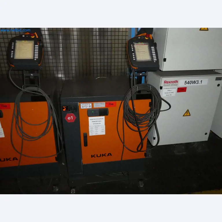 Robots, welding equipment and assembly accessories from the automotive industry-96