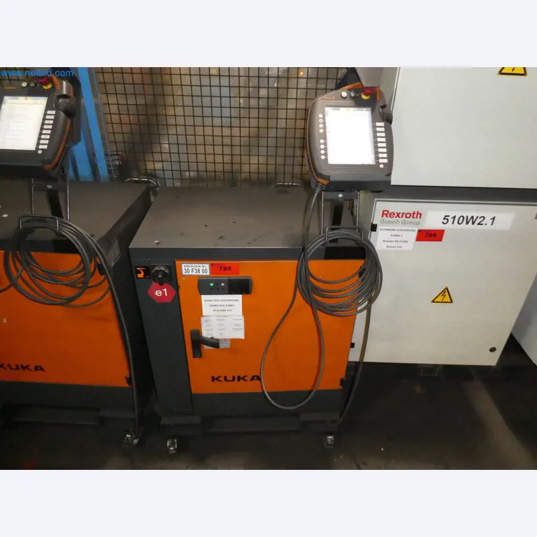 Robots, welding equipment and assembly accessories from the automotive industry-15