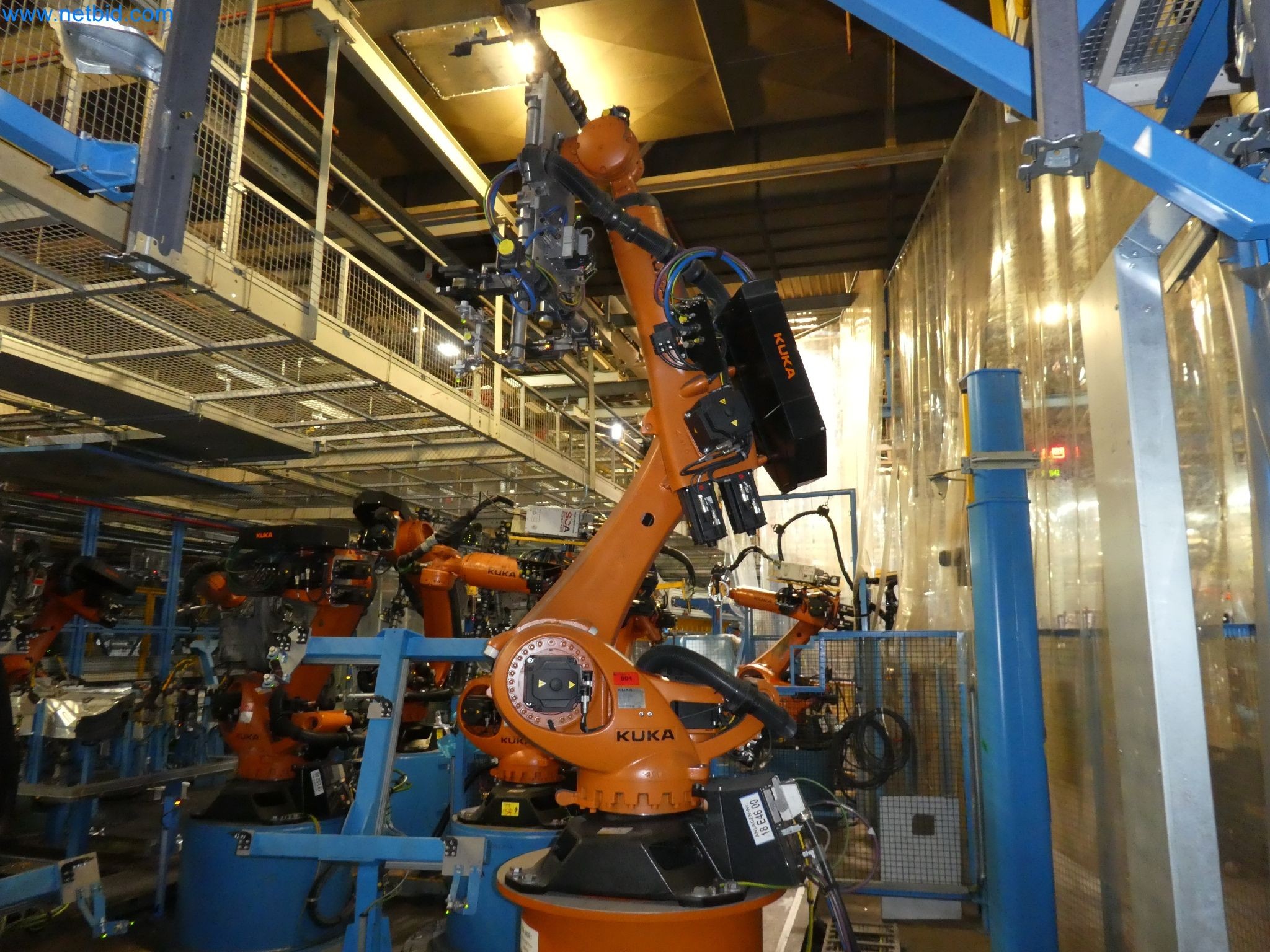 Robots, welding equipment and assembly accessories from the automotive industry-48