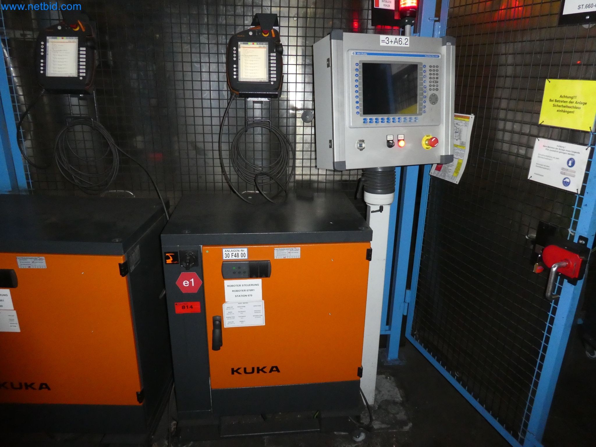 Robots, welding equipment and assembly accessories from the automotive industry-68