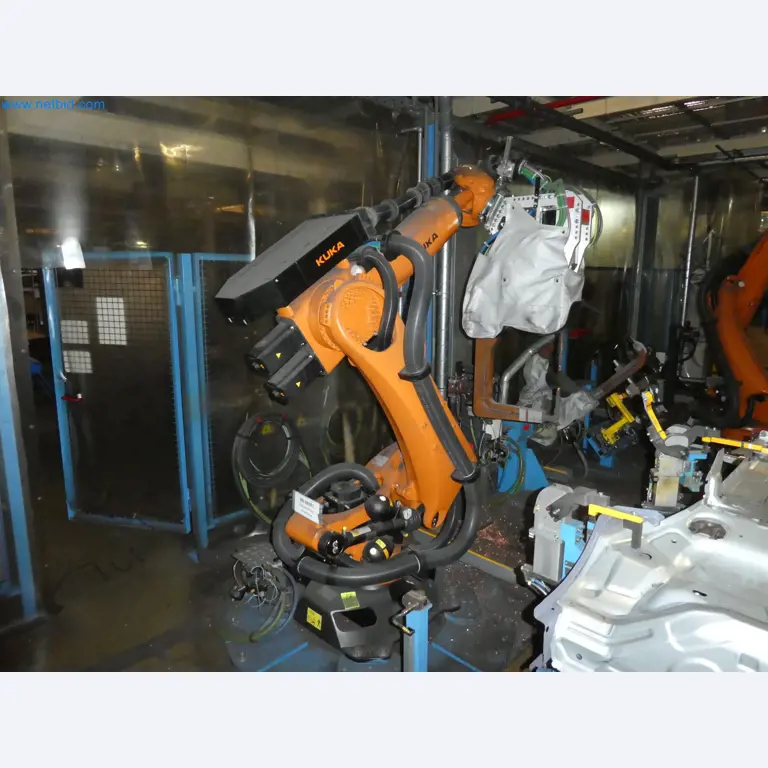 Robots, welding equipment and assembly accessories from the automotive industry-75