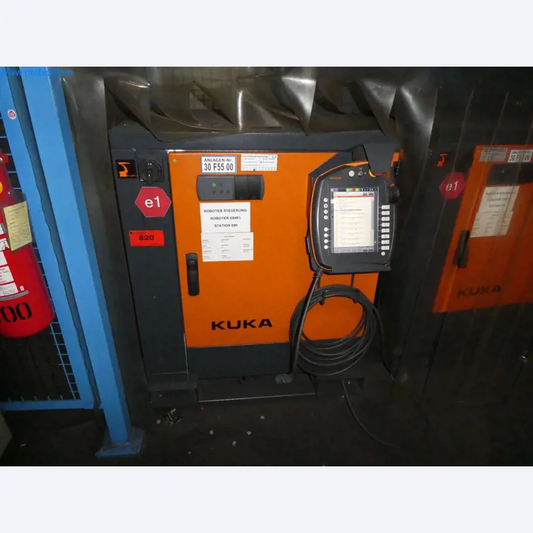 Robots, welding equipment and assembly accessories from the automotive industry-85