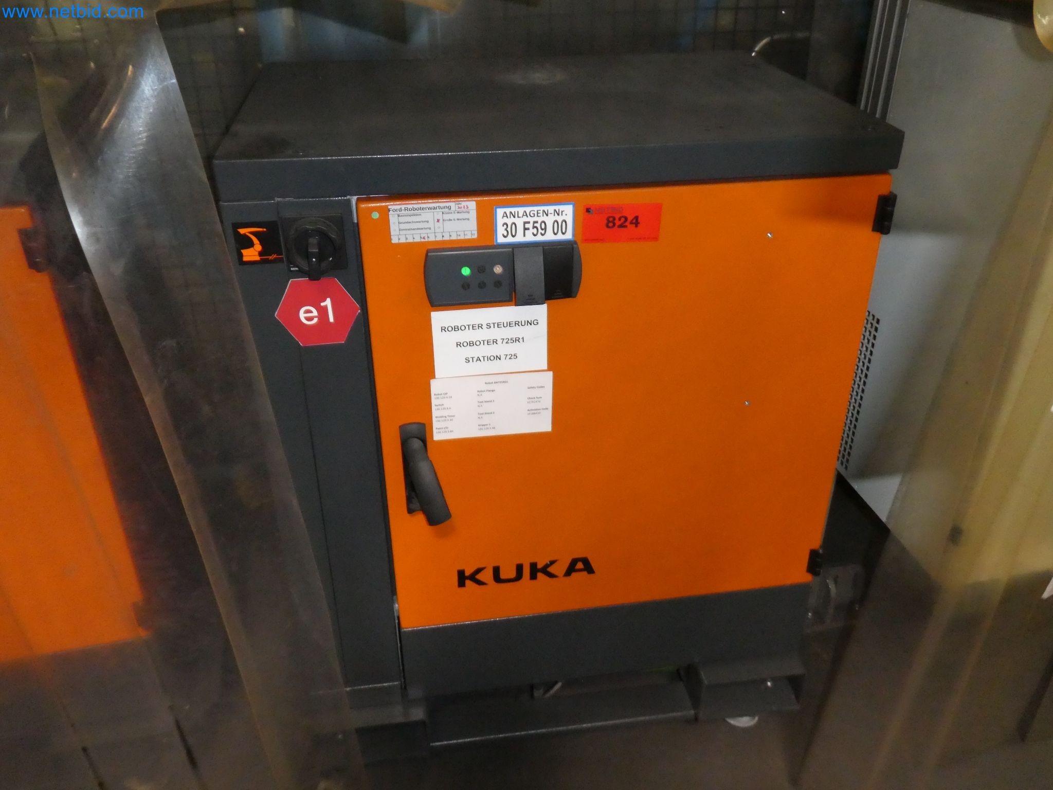 Robots, welding equipment and assembly accessories from the automotive industry-91