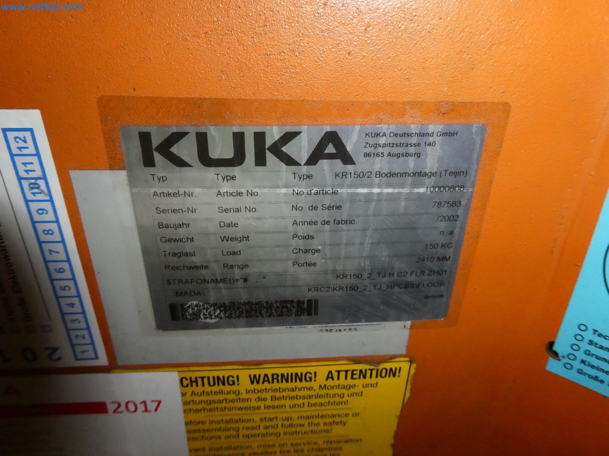 Robots, welding equipment and assembly accessories from the automotive industry-136