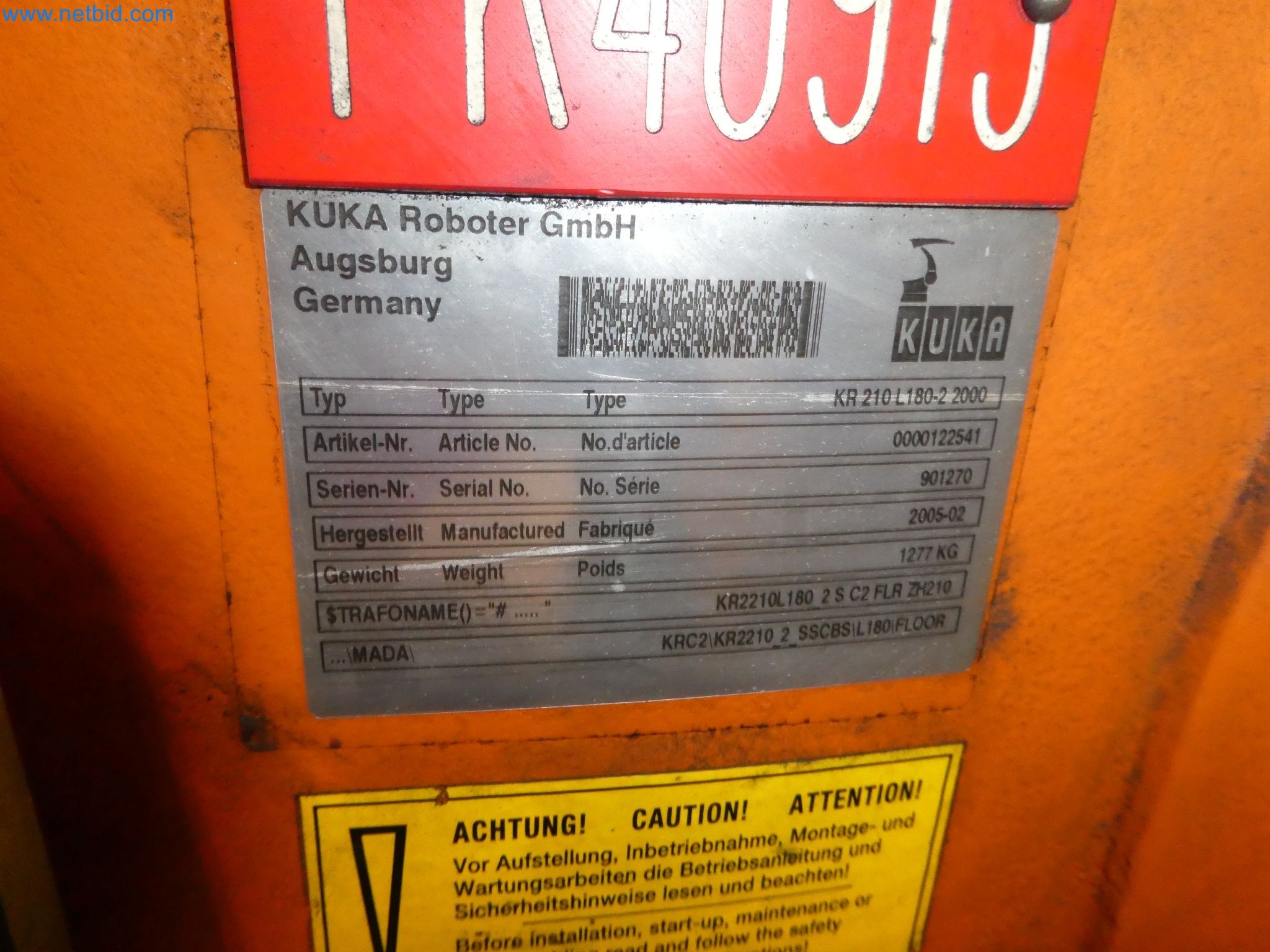 Robots, welding equipment and assembly accessories from the automotive industry-27