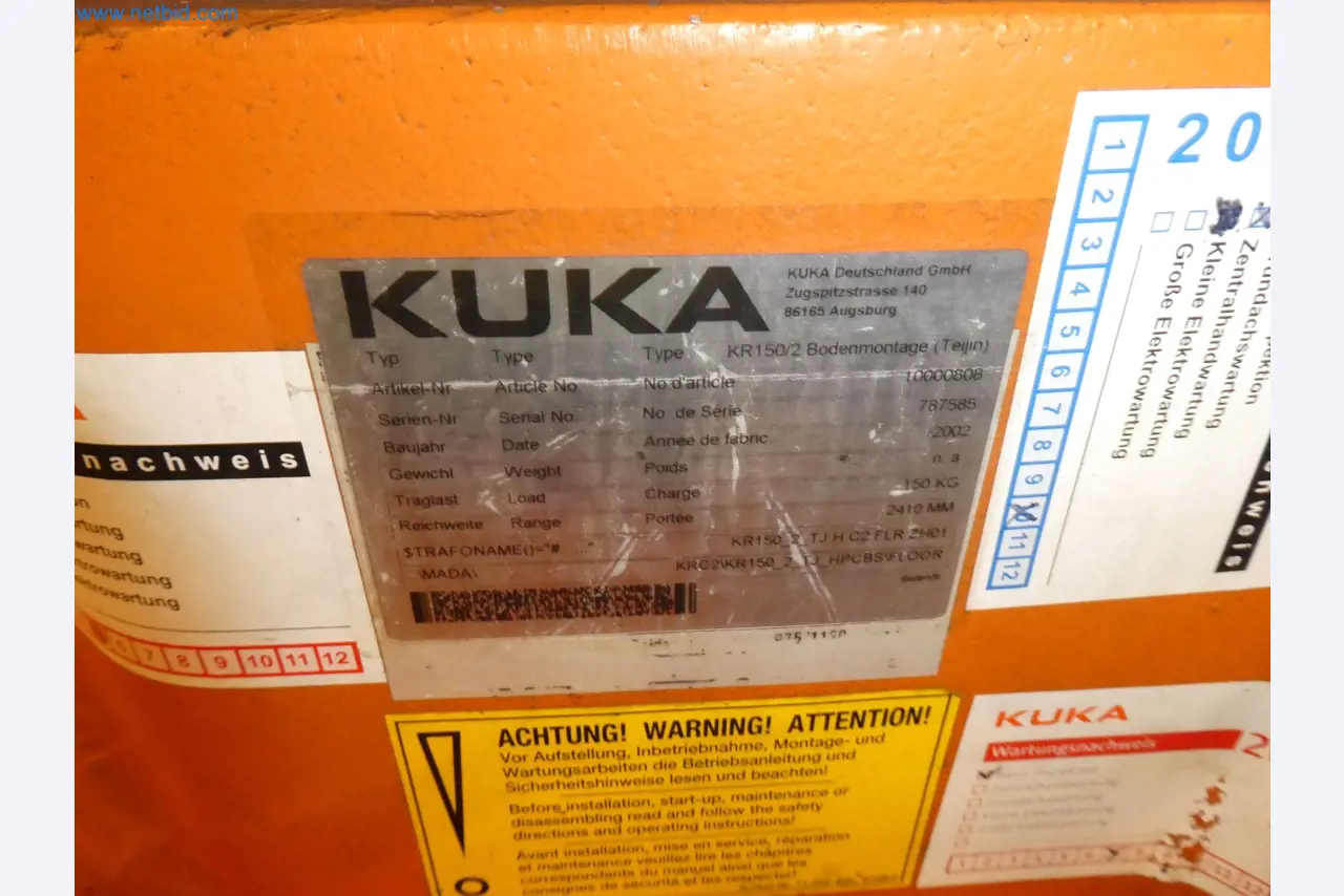 Robots, welding equipment and assembly accessories from the automotive industry-2