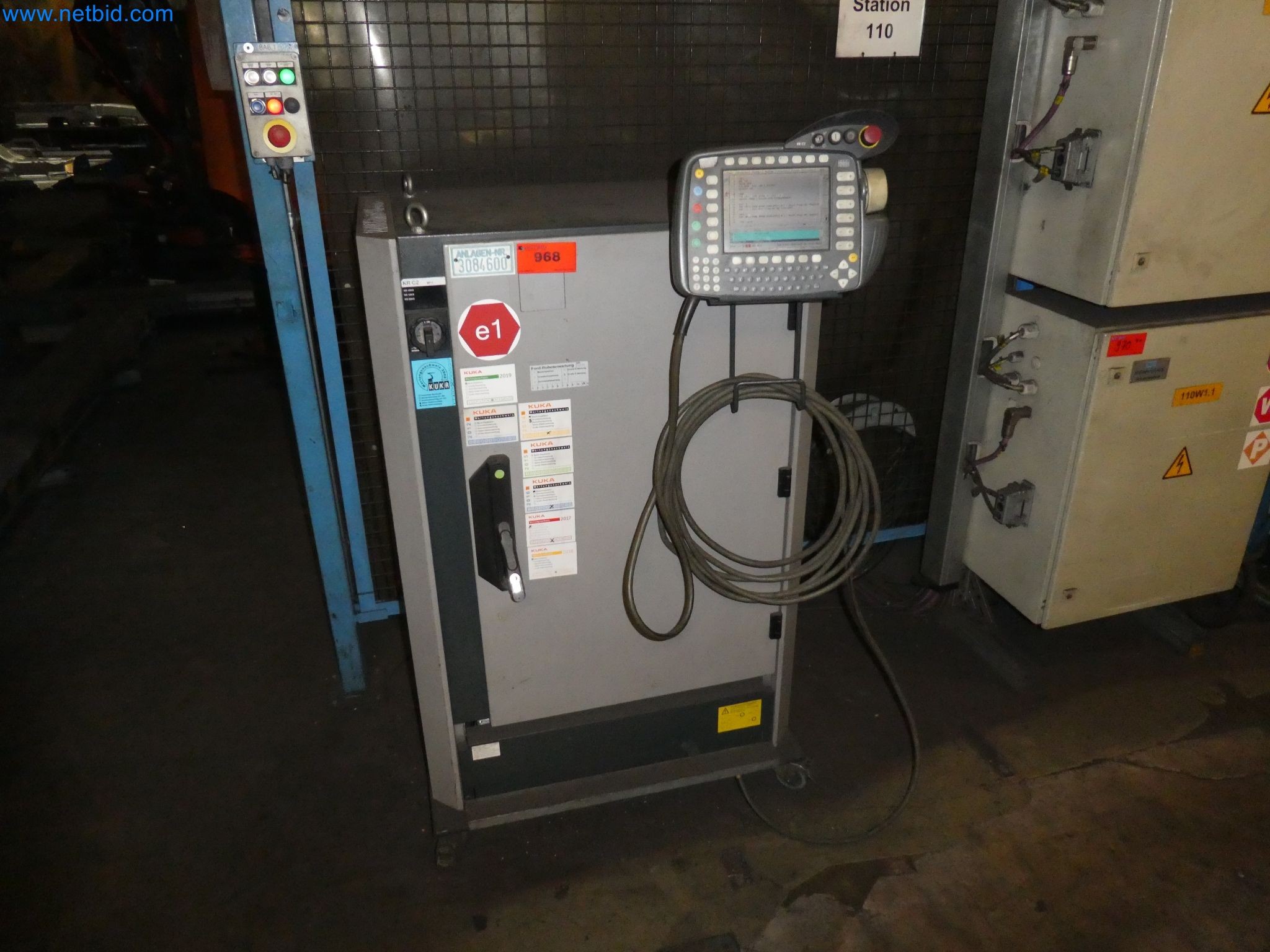 Robots, welding equipment and assembly accessories from the automotive industry-56