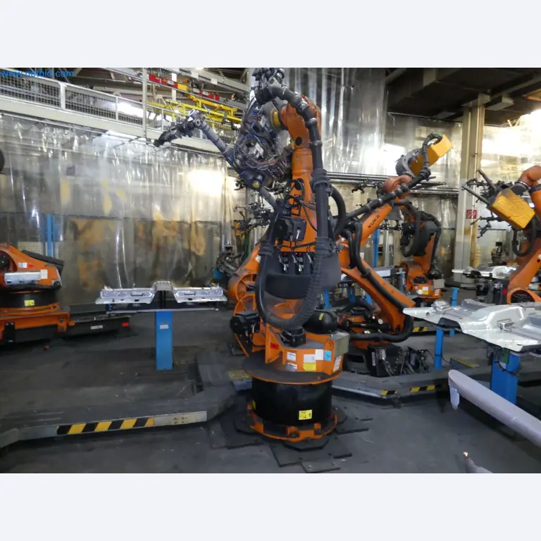 Robots, welding equipment and assembly accessories from the automotive industry-92