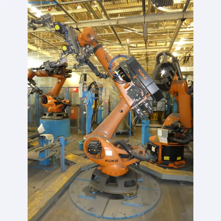 Robots, welding equipment and assembly accessories from the automotive industry-97
