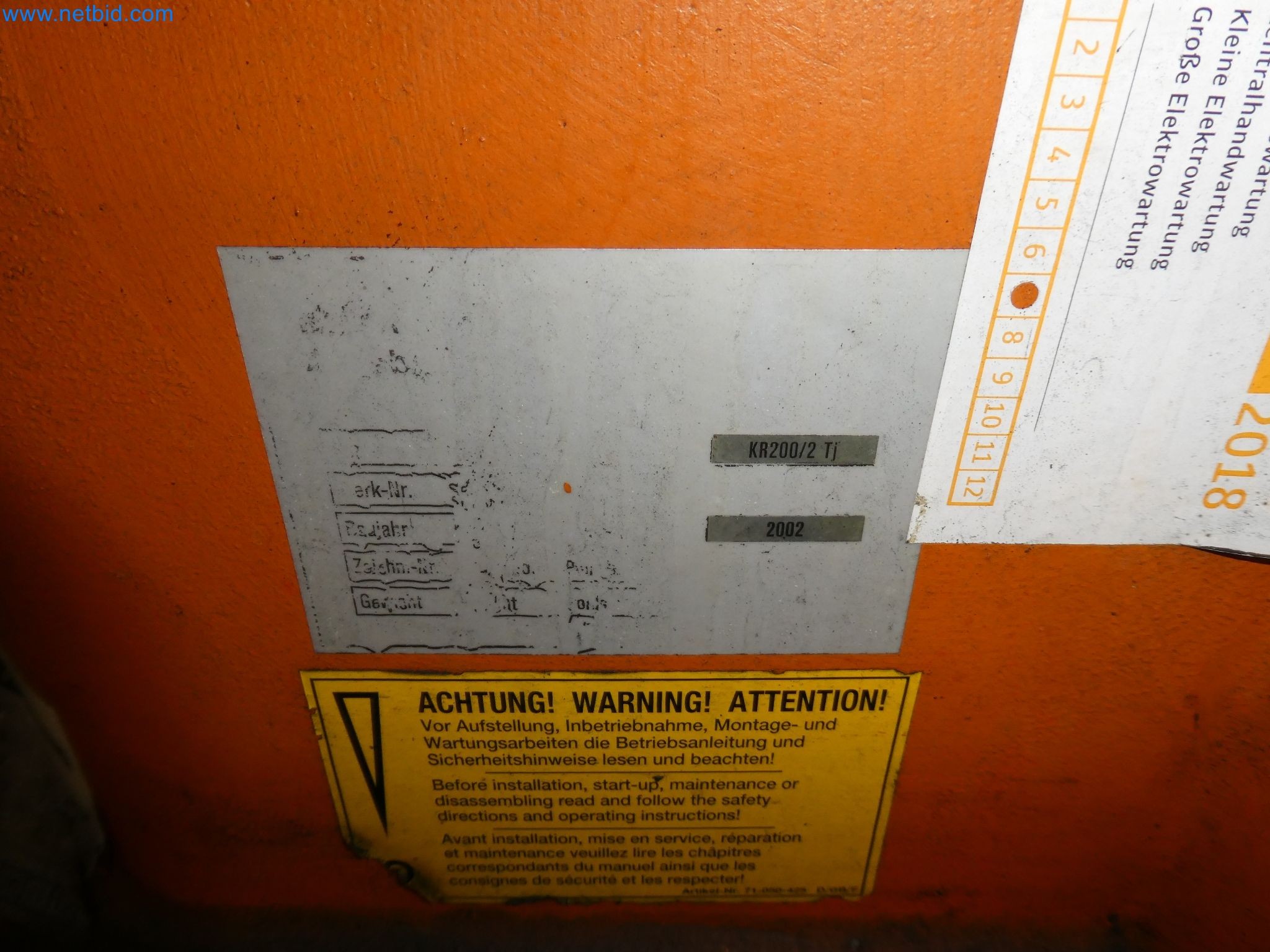 Robots, welding equipment and assembly accessories from the automotive industry-98