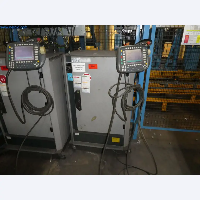 Robots, welding equipment and assembly accessories from the automotive industry-135