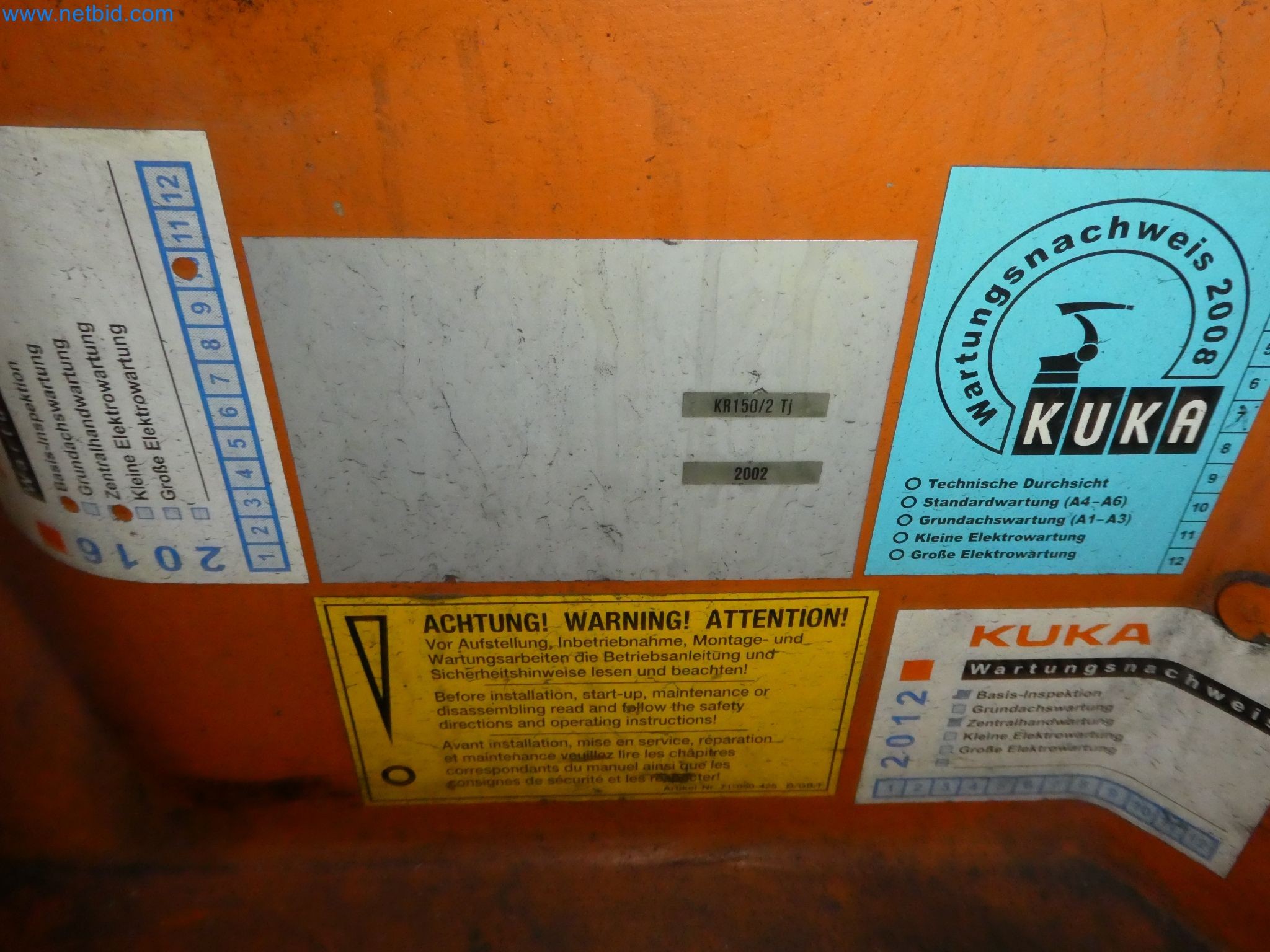 Robots, welding equipment and assembly accessories from the automotive industry-145