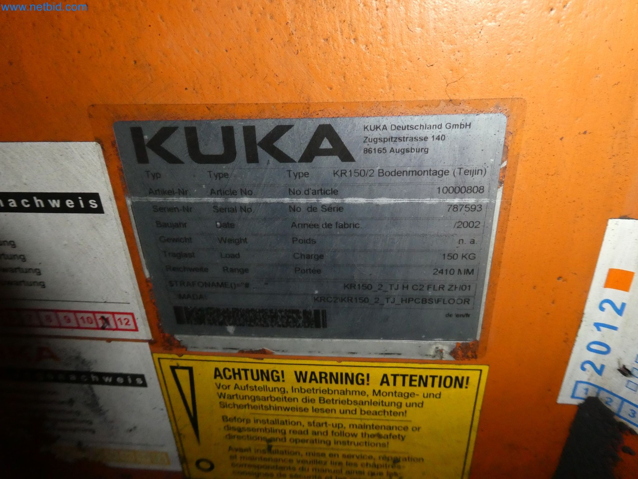 Robots, welding equipment and assembly accessories from the automotive industry-152