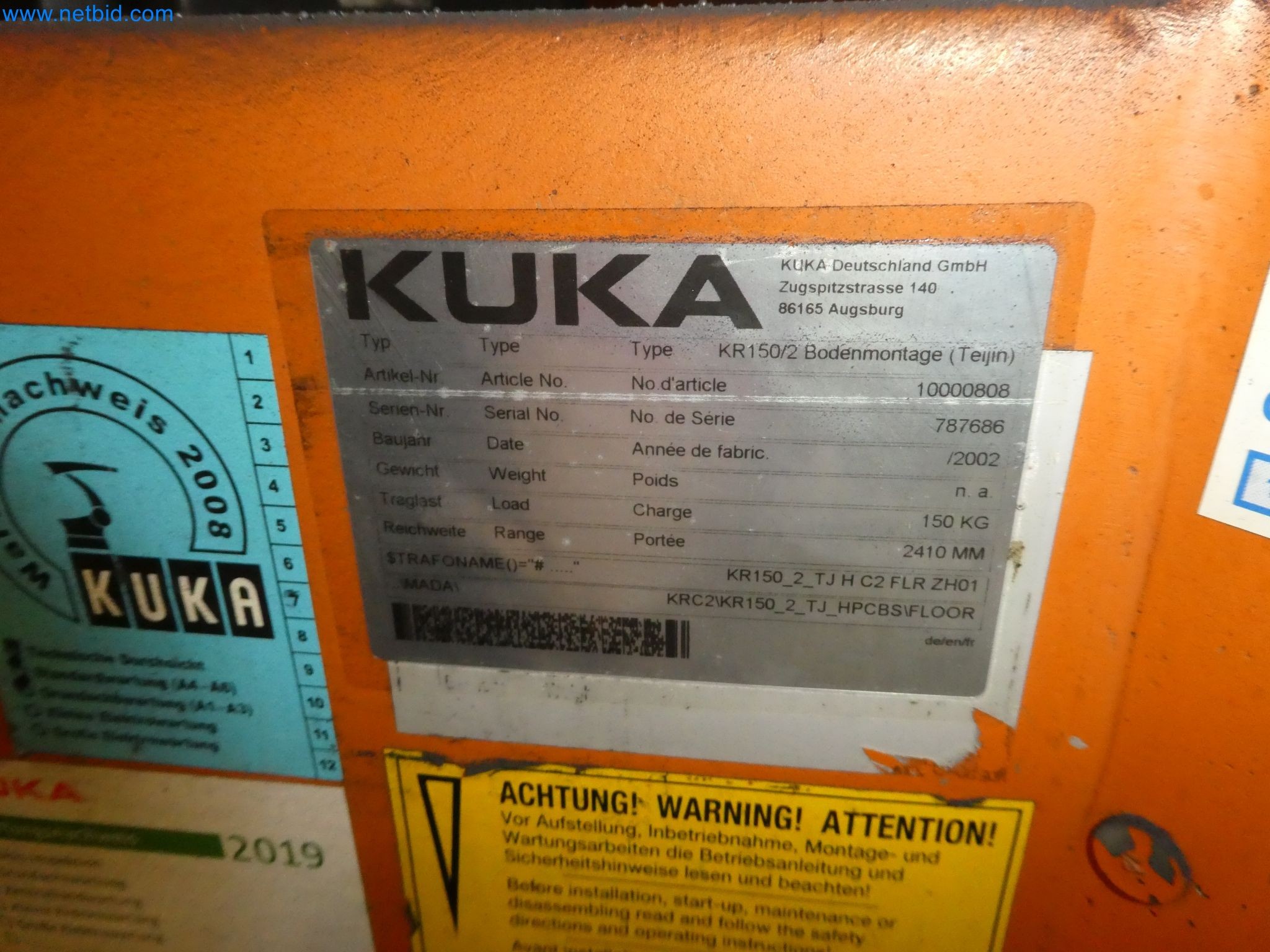 Robots, welding equipment and assembly accessories from the automotive industry-153