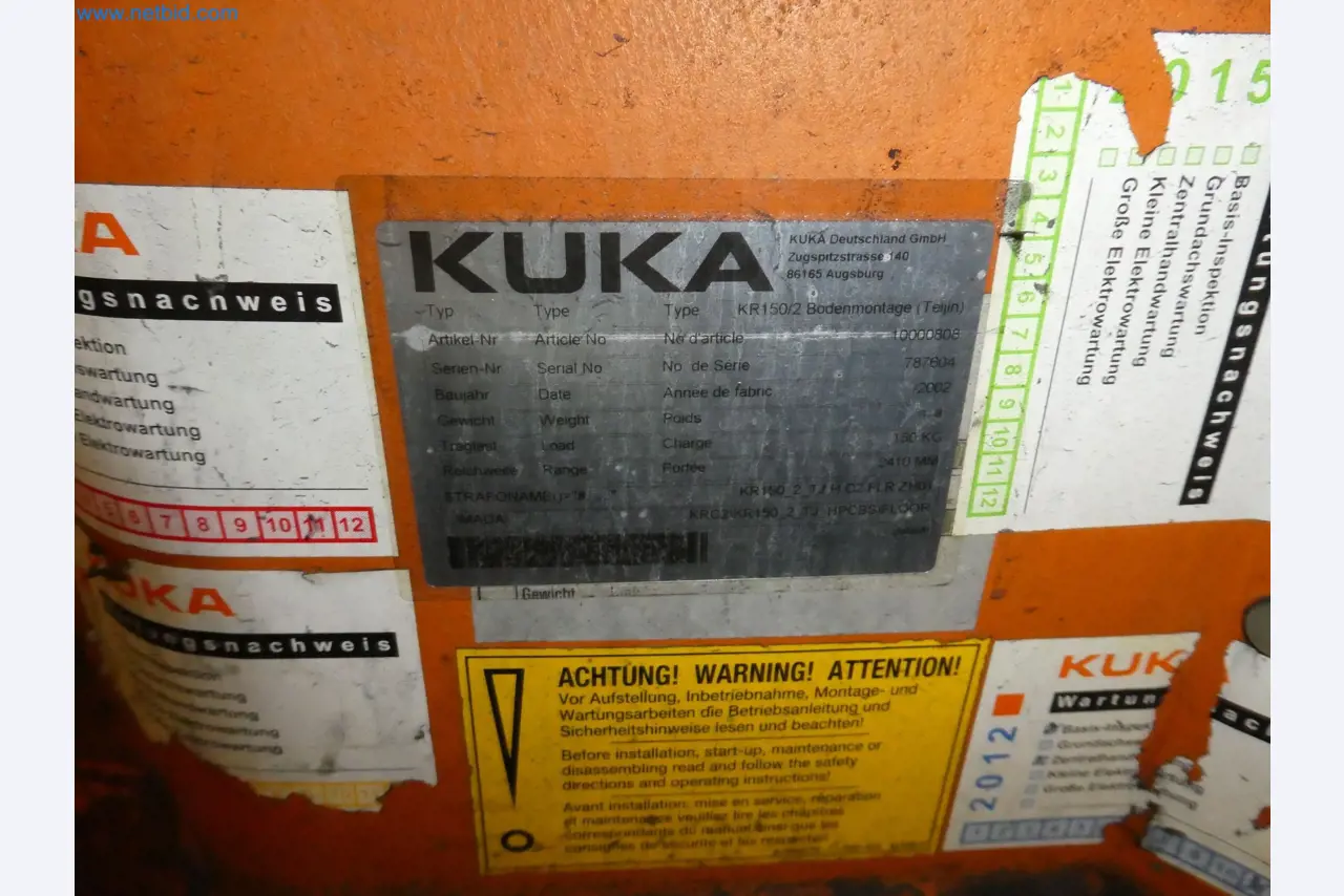 Robots, welding equipment and assembly accessories from the automotive industry-1