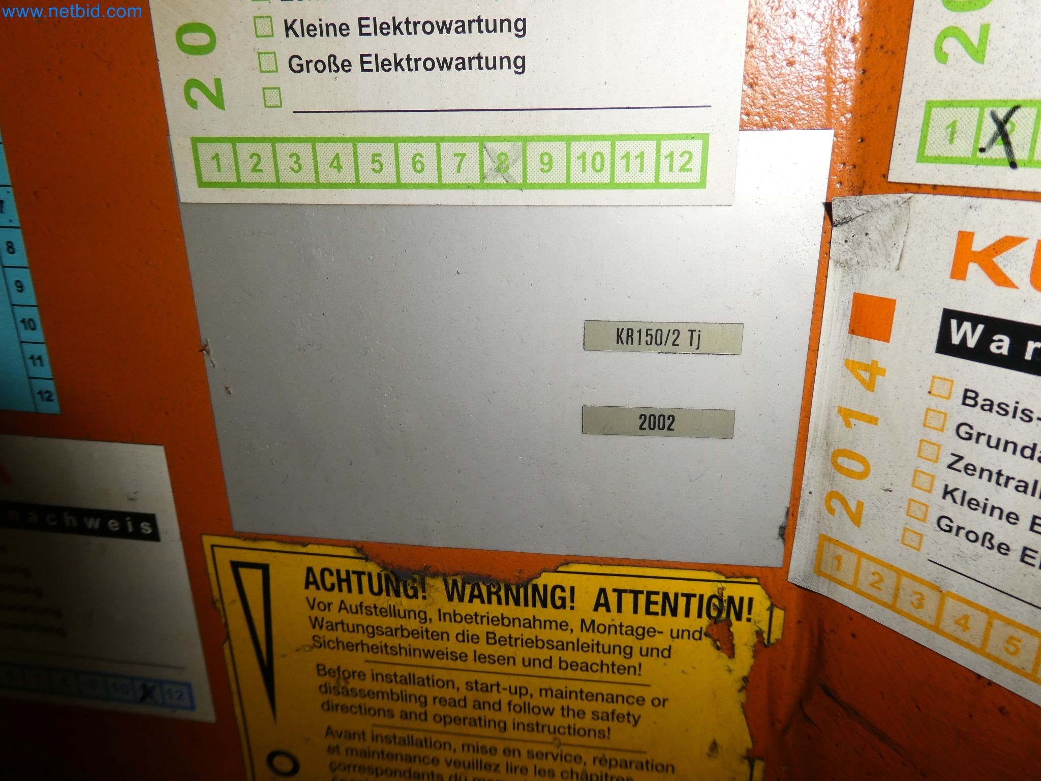 Robots, welding equipment and assembly accessories from the automotive industry-45