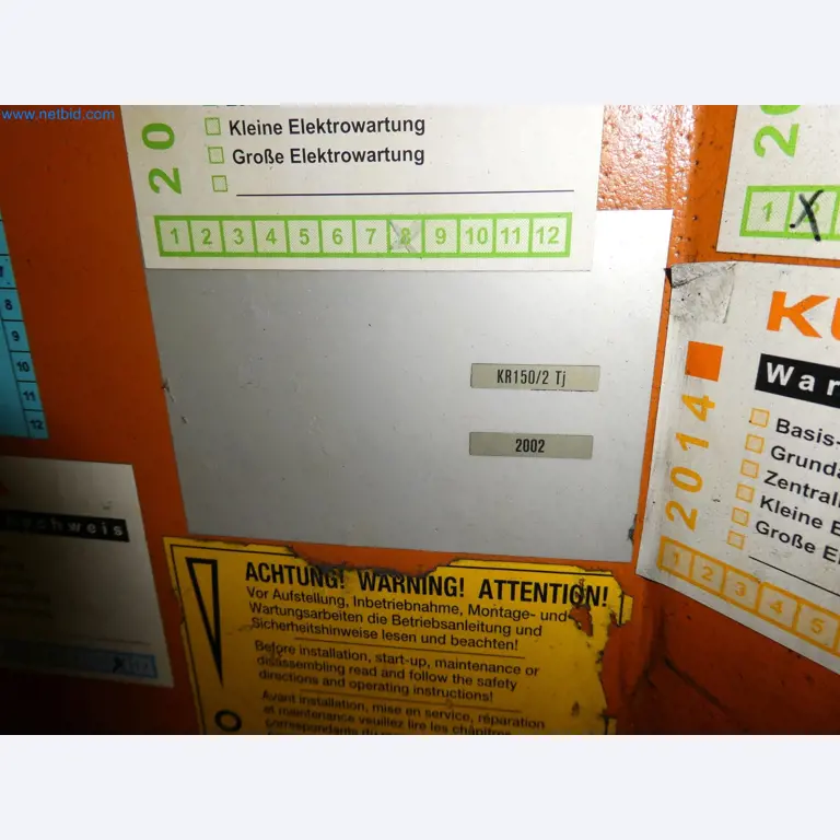 Robots, welding equipment and assembly accessories from the automotive industry-45